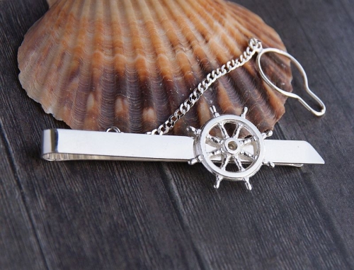 żeglarska spinka do krawata