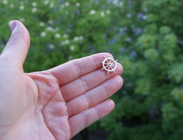 żeglarski pin
