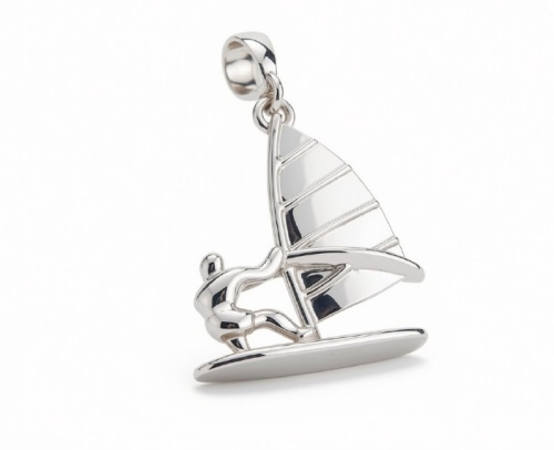 zawieszka windsurfer ze srebra 925
