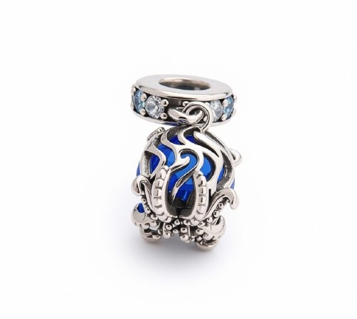 ośmiornica beads ze srebra