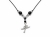 Naszyjnik ze srebrnym wioślarzem w towarzystwie kamieni naturalnych